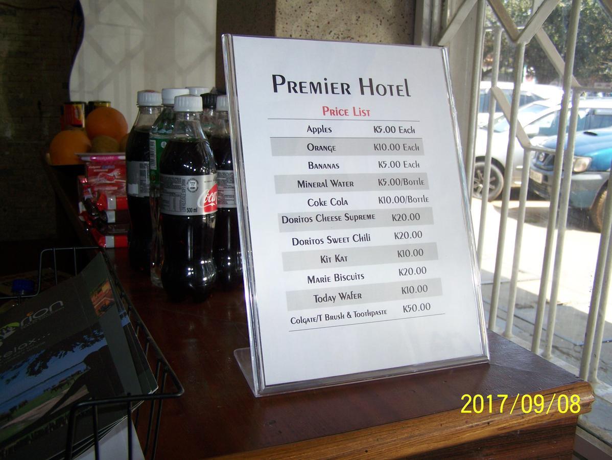 Premier Hotel Lusaka Kültér fotó